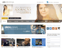 Tablet Screenshot of leamendonca.com.br